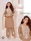 Lucknavi Vol 10 By Blue Hills 14 Kg Rayon With Work Top With Bottom Wholesale Suppliers In Mumbai